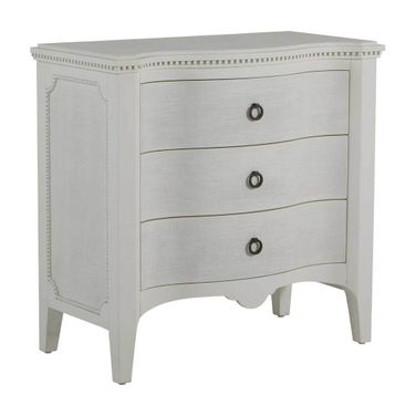 Sarah Chest In Antique White and Antique Black