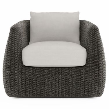 Sarene Outdoor Chair In Grey and Beige