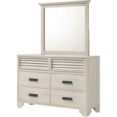 Sarter Dresser Mirror In White