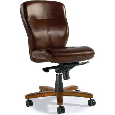 EC Sasha Brown Leather Executive Swivel Tilt Chair