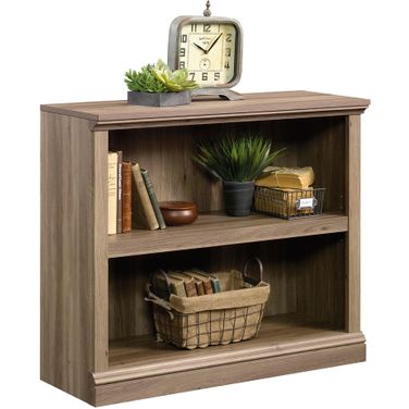 Sauder Select 2-Shelf Bookcase In Salt Oak