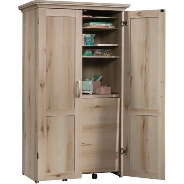 Sauder Select Multi-Purpose Armoire In Pacific Maple