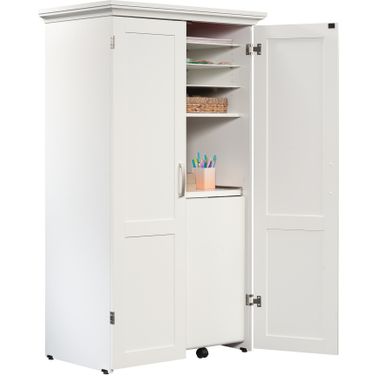 Sauder Select Multi-Purpose Armoire In Soft White