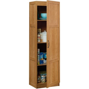 Sauder Select Storage Cabinet In Highland Oak