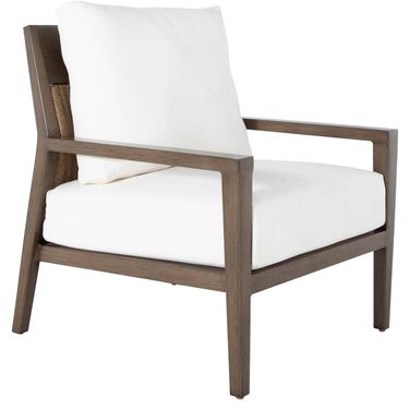Savannah Aluminum Lounge In Bali Pearl