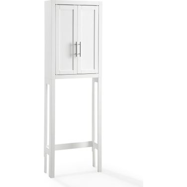 Savannah Over The Toilet Storage Cabinet In White