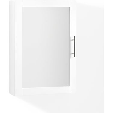 Savannah Wall Cabinet With Mirror In White