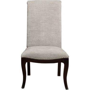 Savion Espresso Natural Tone Side Chair