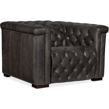 MS Savion Grandier Grey Power Recliner With Power Headrest