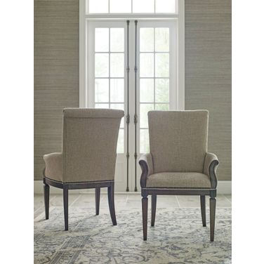 Savona Camille Upholstered Armchair Set of 2 In Versaille