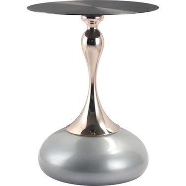 Savoy End Table In Silver