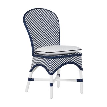 Savoy Side Chair In Linen Dove