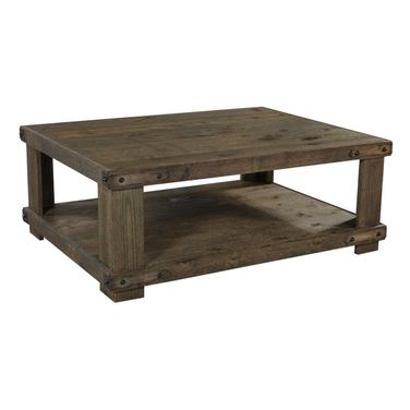 Sawyer Cocktail Table In Medium Brown