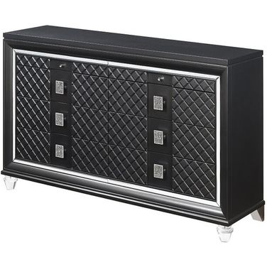 Sawyer Dresser In Metallic Grey