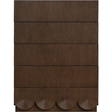 Scallop Chest In Brown