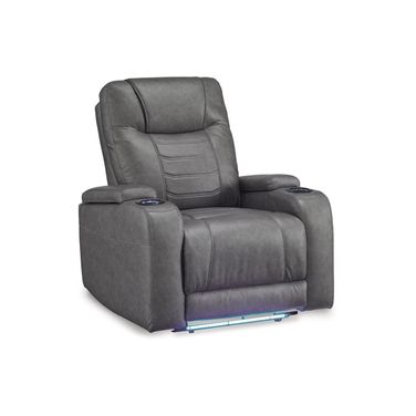 Schooner Rocks Power Recliner In Slate