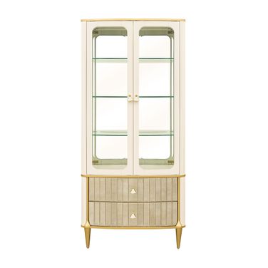 Scotts Square Display Cabinet In Light Champagne
