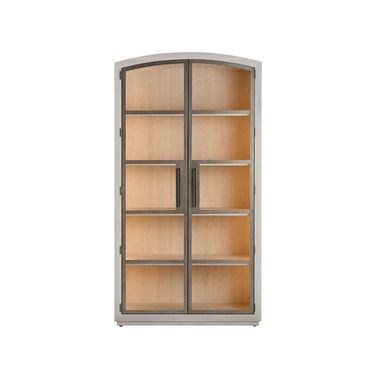 Scribe Cabinet In White Oak