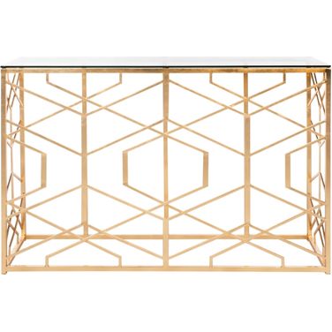 Sean Gold Leaf Console Table