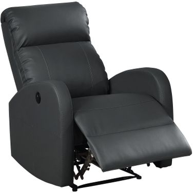 Sean Small Power Reading Recliner In Black