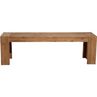 Seashore Dining Bench In Antique Natural