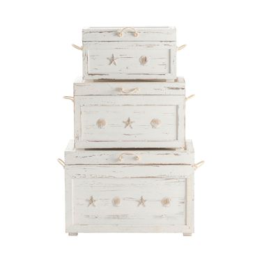 Seaside Trunks In White