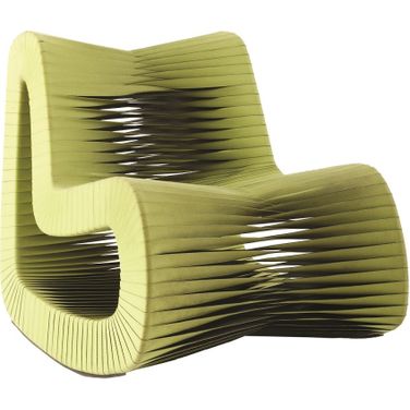 Seat Belt Rocking Chair In Olive