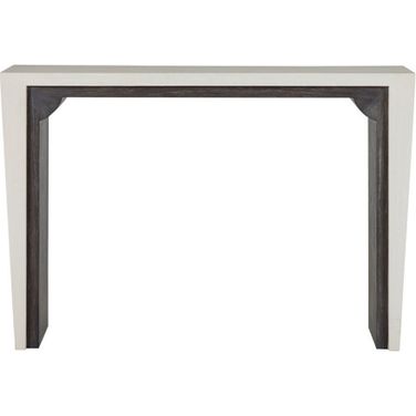 Seca Console In Cerused White and Cerused Black