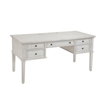 Sedona Cobblestone White 60 Inch Storage Desk