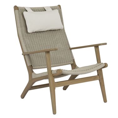 Sedona Cushionless Highback Chair in Light Wood