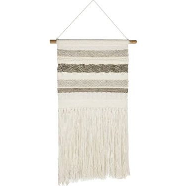 Sedona Ivory/Grey Woven Wall Art