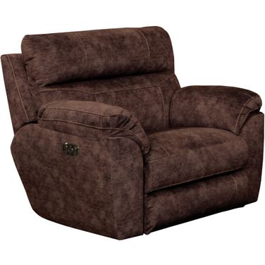 Sedona Mocha Power Recliner With Power Lumbar