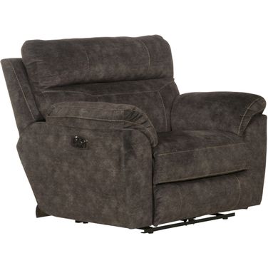 Sedona Smoke Power Recliner With Power Lumbar