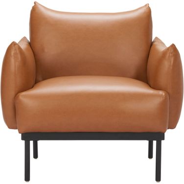 Sekil Accent Chair In Brown