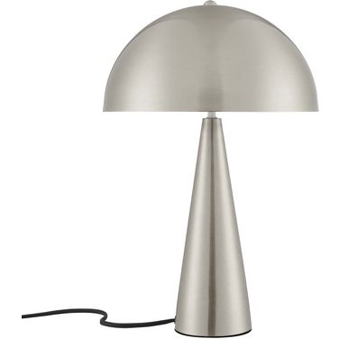Selena Metal Table Lamp In Satin Nickel