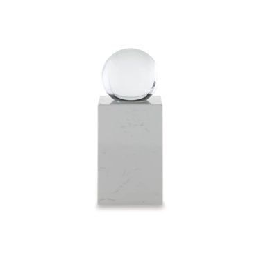 Sellner Sculpture In White/Clear