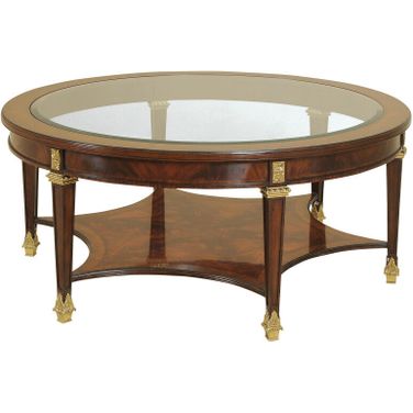 Senary Cocktail Table In Mahogany
