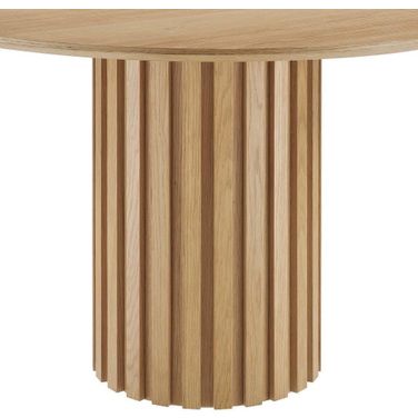 Senja Oak 47 Inch Round Dining Table