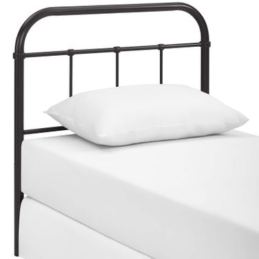 Serena Brown Twin Steel Headboard