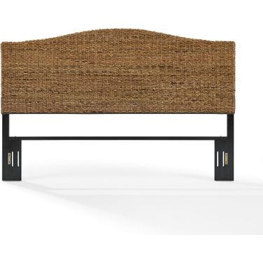 Serena Rattan King Headboard In Banana Leaf