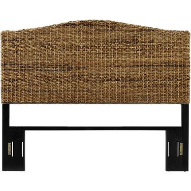 Serena Rattan Queen Headboard In Banana Leaf