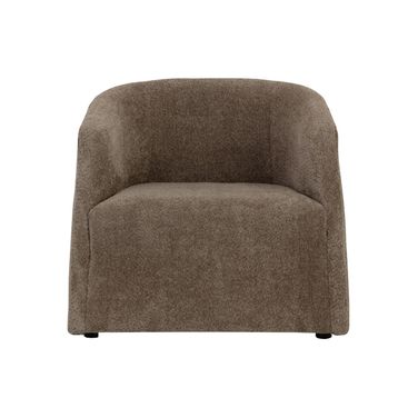Serenade Lounge Chair In Hedda Truffle
