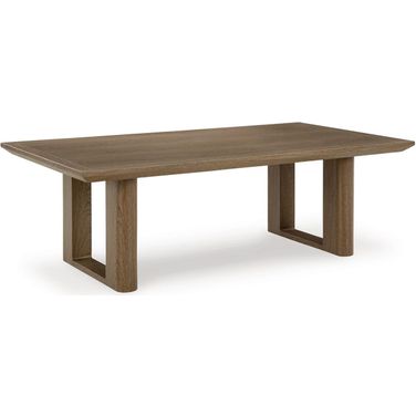 Serene Bay Outdoor Coffee Table In Dark Brown