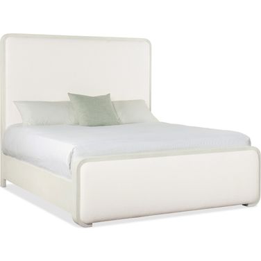 Serenity Ashore King Upholstered Panel Bed