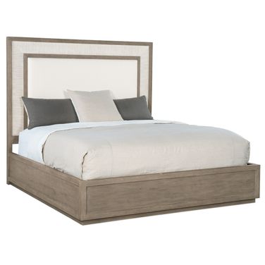 Serenity Rookery California King Upholstered Panel Bed