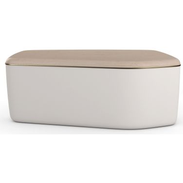 Serir Medium Cocktail Table In White