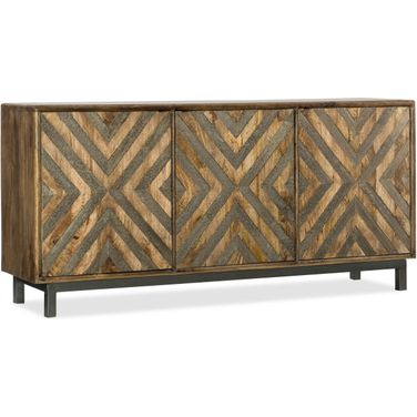 Commerce and Market Serramonte Medium Wood 69" Entertainment Console