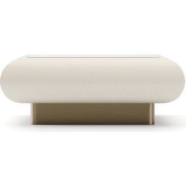 Seta Square Cocktail Table In Cream