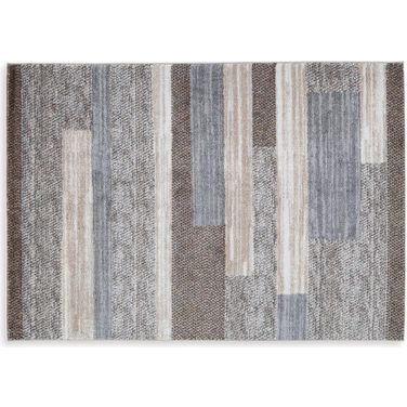 Sethburn Large Rug In Cream And Brown And Gray