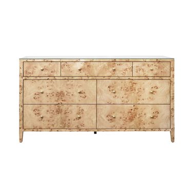 Seven Drawer Chest In Brown